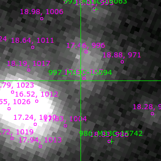 M33C-15894 in filter V on MJD  58043.100