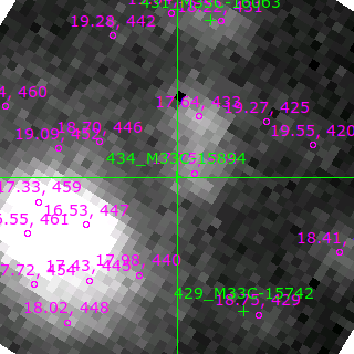 M33C-15894 in filter V on MJD  58317.390