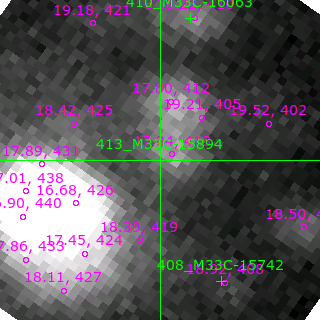 M33C-15894 in filter V on MJD  58341.400