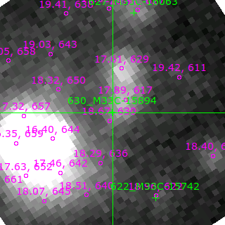 M33C-15894 in filter V on MJD  58902.050