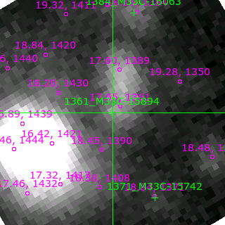 M33C-15894 in filter V on MJD  59171.110