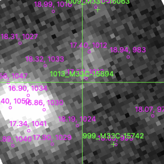 M33C-15894 in filter V on MJD  59879.150