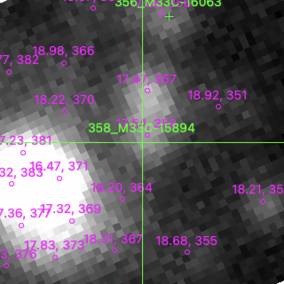M33C-15894 in filter V on MJD  60290.150