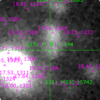 M33C-15894 in filter V on MJD  60533.380
