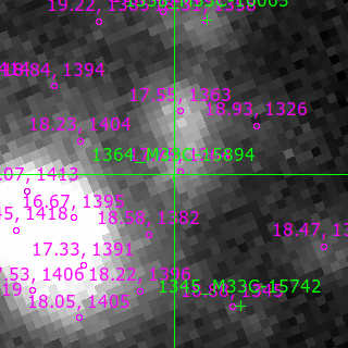 M33C-15894 in filter V on MJD  60612.160