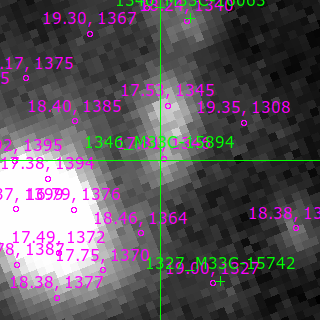M33C-15894 in filter V on MJD  60651.170