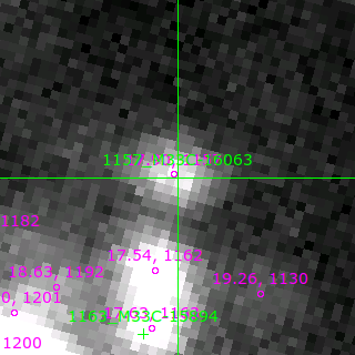 M33C-16063 in filter B on MJD  57328.160