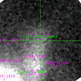 M33C-16063 in filter B on MJD  58779.180