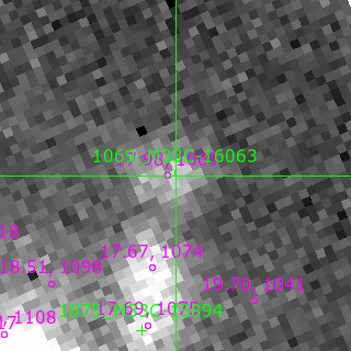 M33C-16063 in filter B on MJD  60506.370