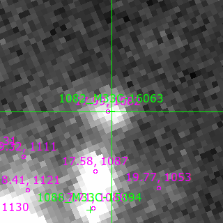 M33C-16063 in filter B on MJD  60556.290