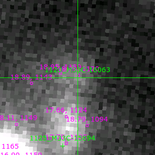 M33C-16063 in filter V on MJD  56599.190