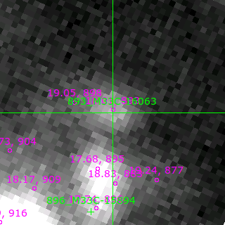 M33C-16063 in filter V on MJD  57988.410