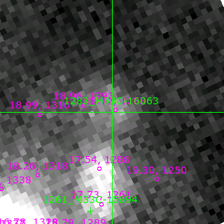 M33C-16063 in filter V on MJD  59851.150