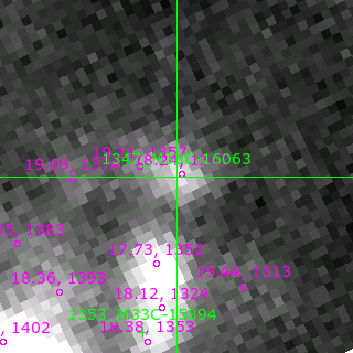 M33C-16063 in filter V on MJD  59903.220