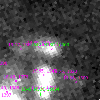 M33C-16063 in filter V on MJD  60172.390