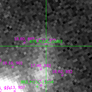 M33C-16063 in filter V on MJD  60227.140