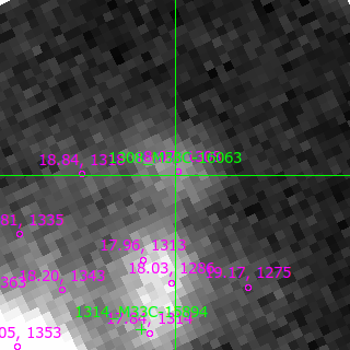 M33C-16063 in filter V on MJD  60262.160