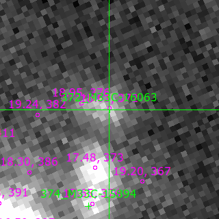 M33C-16063 in filter V on MJD  60506.370