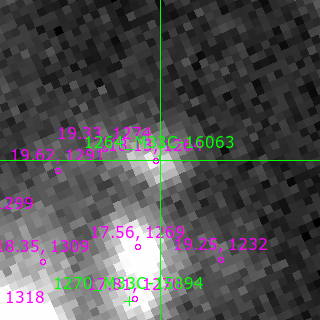 M33C-16063 in filter V on MJD  60533.380