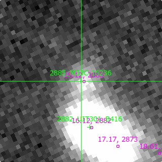 M33C-16236 in filter B on MJD  60262.140