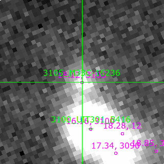 M33C-16236 in filter B on MJD  60612.150