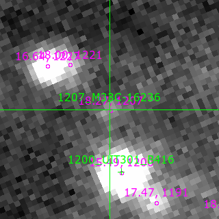 M33C-16236 in filter I on MJD  60556.270