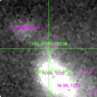 M33C-16236 in filter R on MJD  59854.200