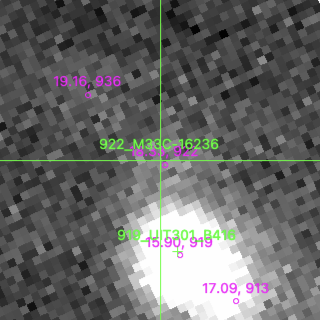 M33C-16236 in filter V on MJD  60227.110