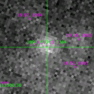 M33C-16364 in filter B on MJD  57401.100