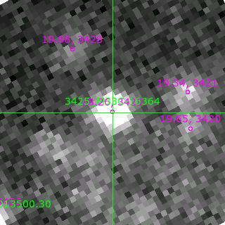 M33C-16364 in filter B on MJD  59227.080
