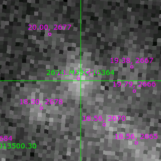 M33C-16364 in filter V on MJD  56599.170