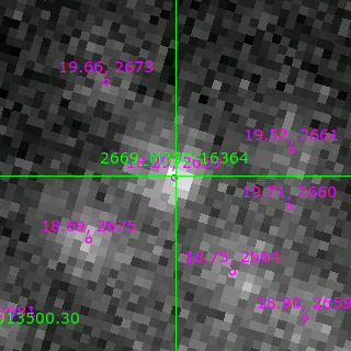 M33C-16364 in filter V on MJD  57335.180