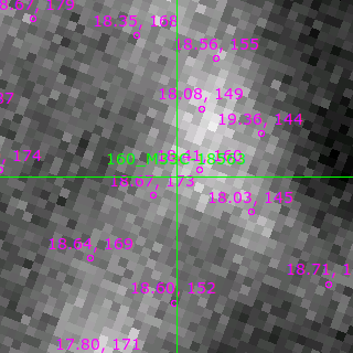 M33C-18563 in filter B on MJD  57687.130