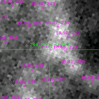 M33C-18563 in filter B on MJD  57964.370