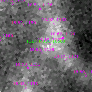 M33C-18563 in filter B on MJD  57988.410