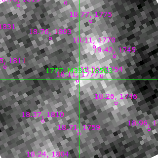 M33C-18563 in filter B on MJD  59794.360