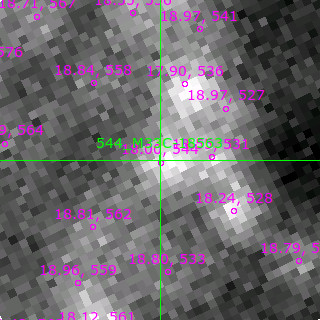 M33C-18563 in filter B on MJD  59903.200