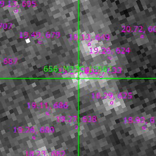 M33C-18563 in filter B on MJD  60504.380
