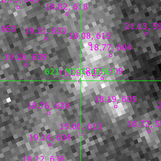 M33C-18563 in filter B on MJD  60564.220
