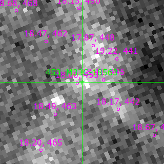 M33C-18563 in filter B on MJD  60595.130