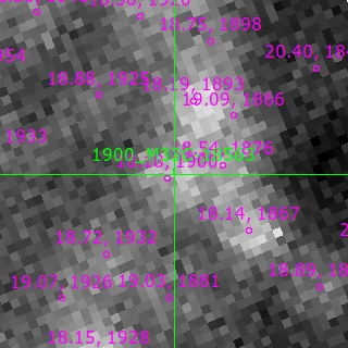 M33C-18563 in filter B on MJD  60612.160