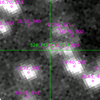 M33C-18563 in filter I on MJD  59904.120