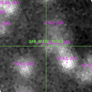 M33C-18563 in filter I on MJD  60290.150