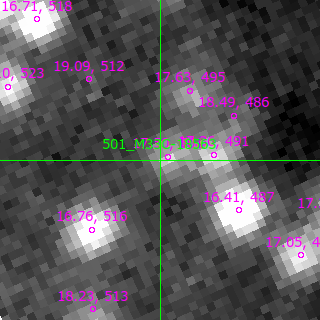 M33C-18563 in filter I on MJD  60292.180