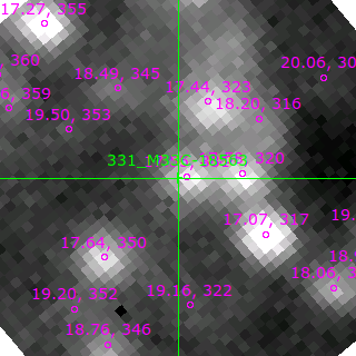 M33C-18563 in filter R on MJD  58696.390