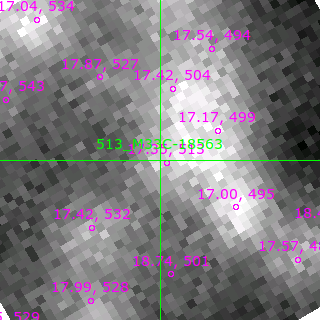 M33C-18563 in filter R on MJD  59171.090