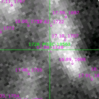 M33C-18563 in filter R on MJD  59849.180
