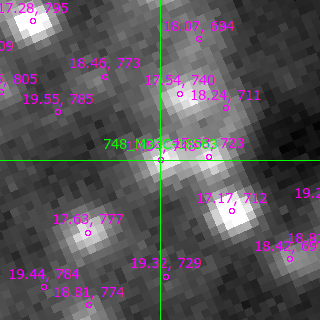 M33C-18563 in filter R on MJD  60342.090