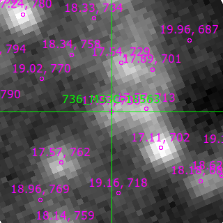 M33C-18563 in filter R on MJD  60556.270