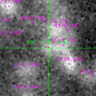 M33C-18563 in filter R on MJD  60595.130